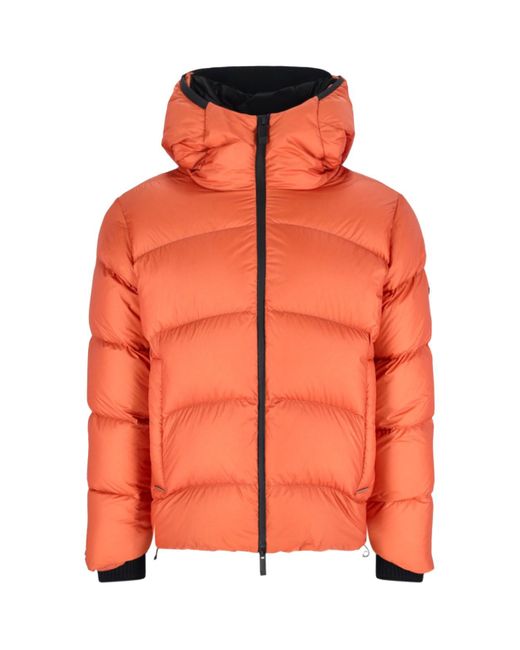 Moncler Orange 'Fulcran' Down Jacket for men