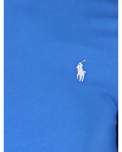 T-Shirt Logo di Polo Ralph Lauren in Blue da Uomo