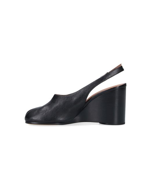 Maison Margiela Blue Pointed Toe Pumps