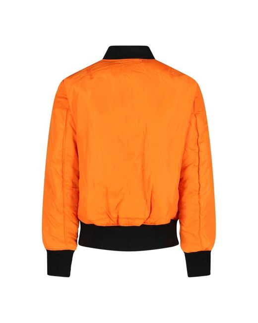 Alpha Industries Black 'ma-1' Reversible Bomber Jacket for men