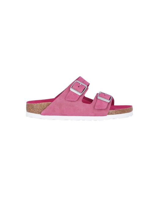 Birkenstock 'arizona' Sandals in Pink Lyst