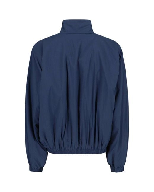 Balenciaga Track Jacket in Blue for Men | Lyst