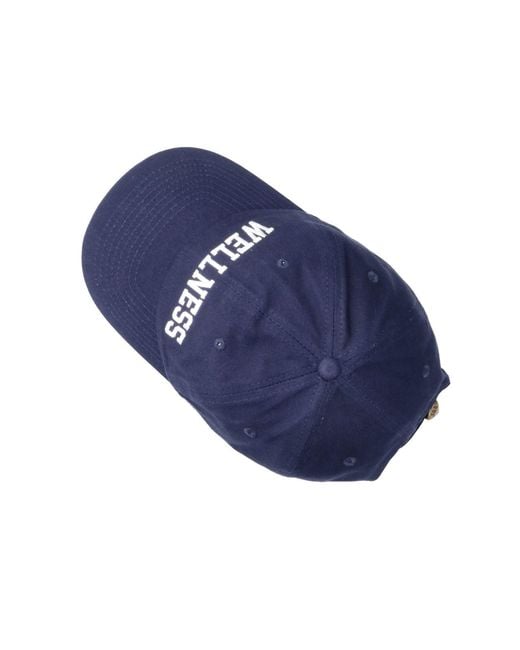 Sporty & Rich Blue Baseball Cap Logo