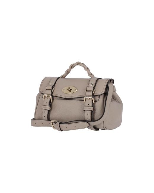Borsa Mini "Alexa" di Mulberry in Gray
