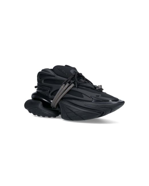 Balmain Black "unicorn" Sneakers for men