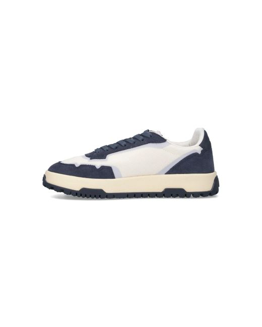 Autry Blue Sneakers Upper: Mesh for men