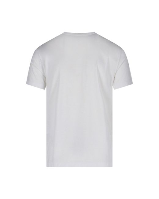 T-Shirt Logo di Emporio Armani in White da Uomo