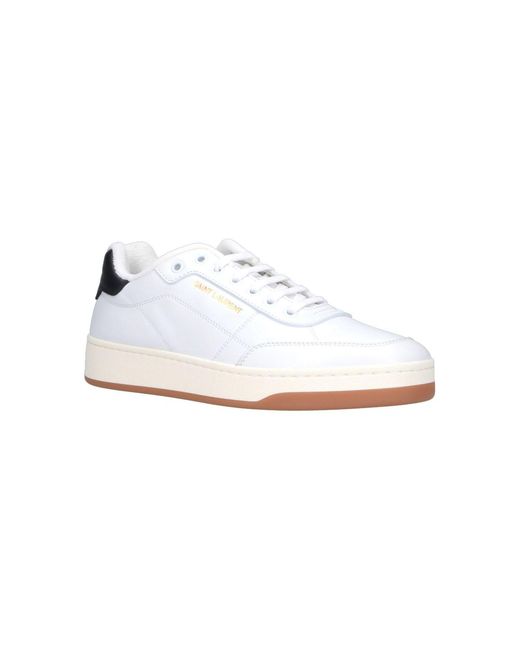 Saint Laurent White "Sl/61" Sneakers for men