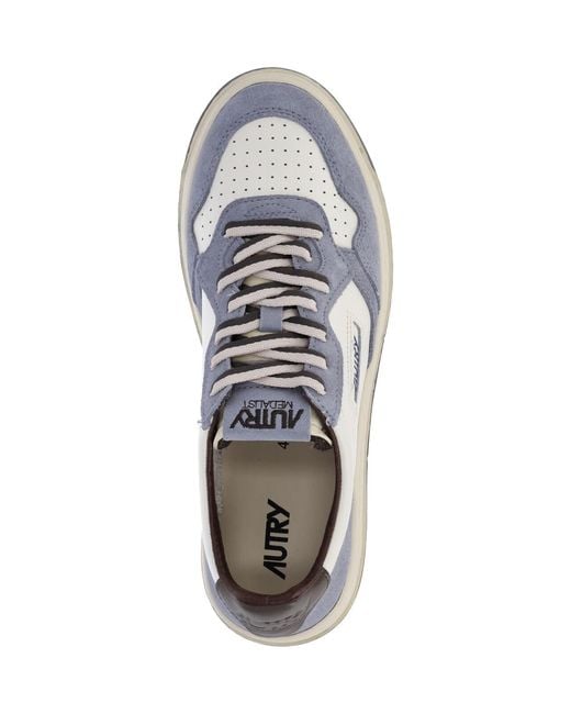 Autry White Leather Sneakers for men