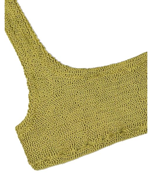 Mc2 Saint Barth Green Swimsuit Top "Naima"
