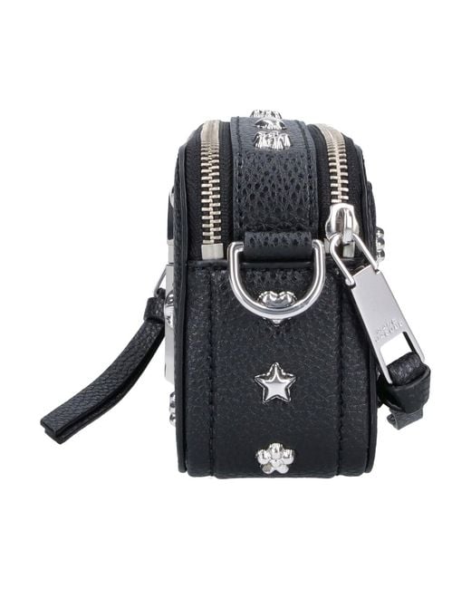 Marc Jacobs Black Split Cow Leather Mini Shoulder Bag