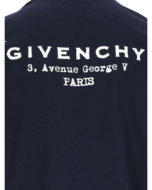 Givenchy Blue T-Shirts And Polos for men