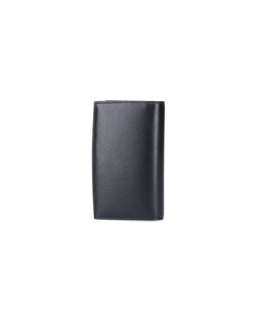 Bally Black Bi-fold Logo Wallet for men