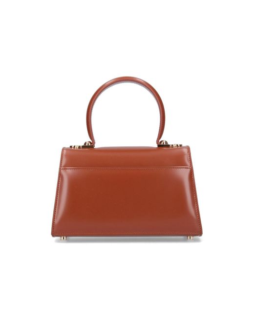 Ferragamo Brown Iconic Handbag