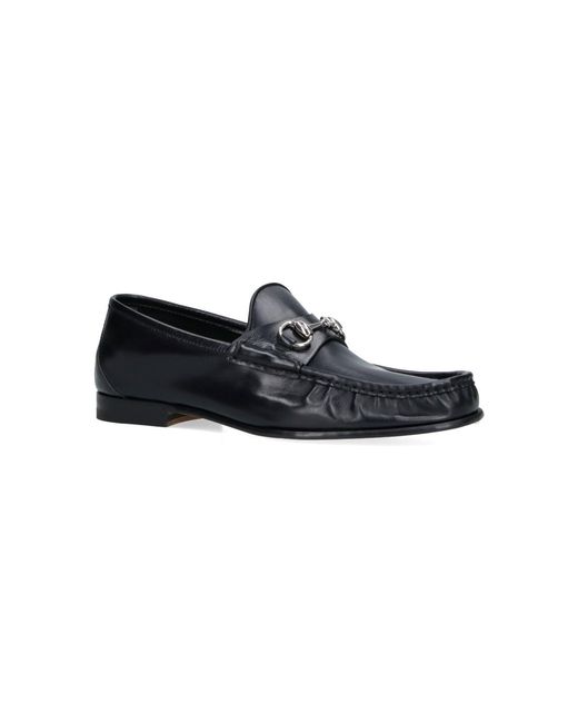 Gucci Black Loafers "Lugano" for men