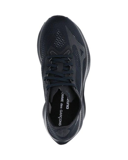 Comme des Garçons Blue All- Sneakers With Rounded Toe