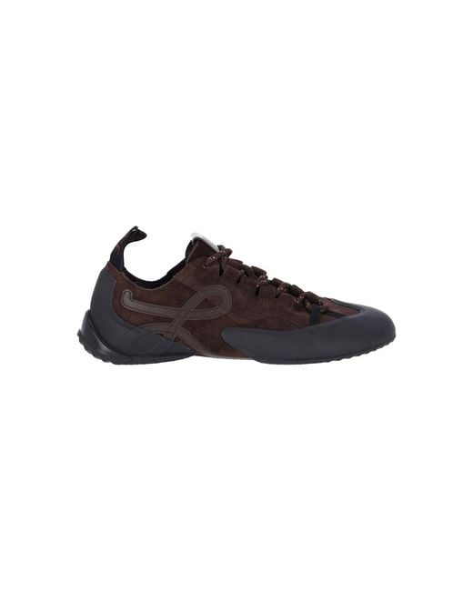 Loewe Black Sneakers "Grip"