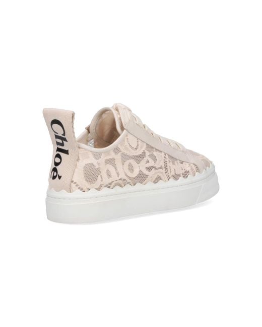 Chloé White Sneakers Upper: Polyamide