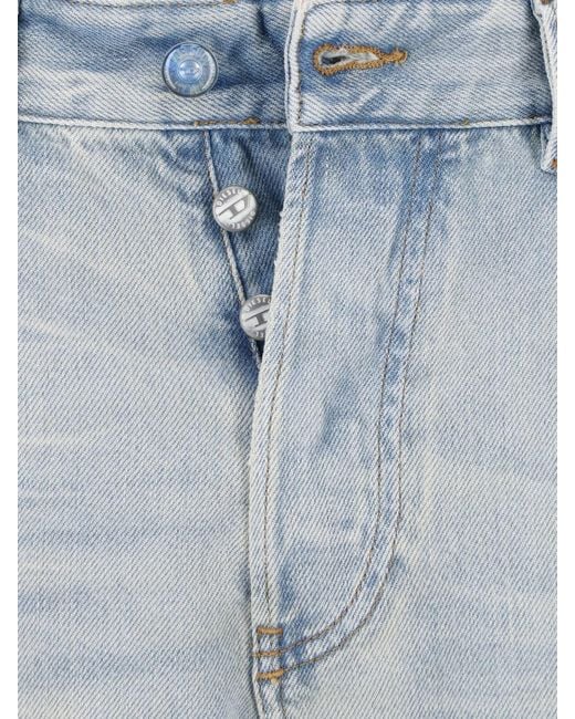 DIESEL Blue Straight Jeans "1988 D-Ark"