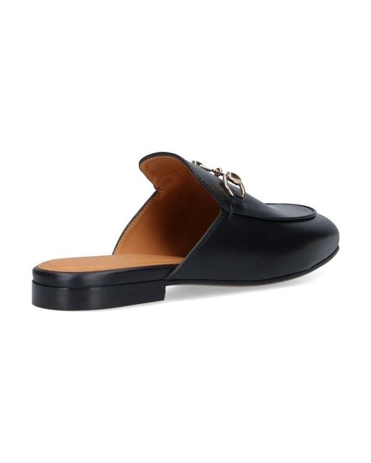 Gucci Black "Princetown" Mules