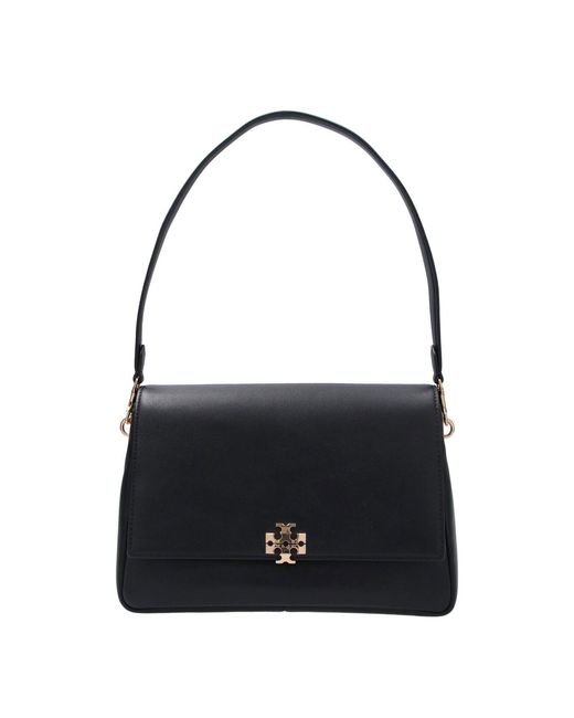 Tory Burch Black Nappa Cow Leather Shoulder Bag