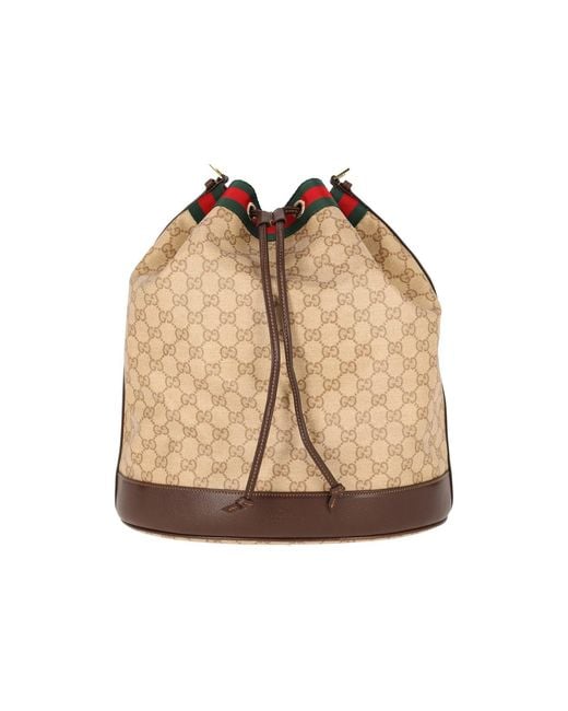 Gucci Natural Large Bucket Bag "Venice"