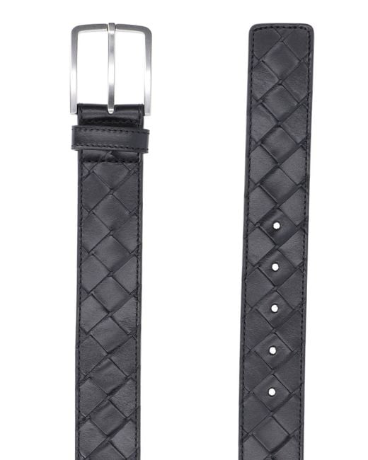 Cintura Intrecciato di Bottega Veneta in Black da Uomo