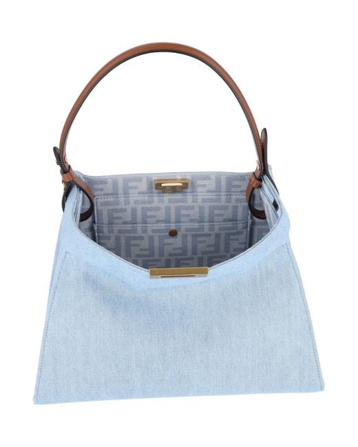 Fendi Blue Medium Bag Way"