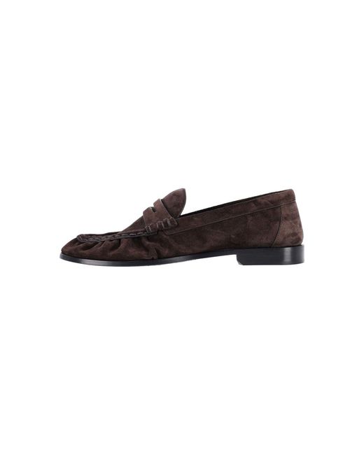 Saint Laurent Brown Loafers "Le Loafer" for men