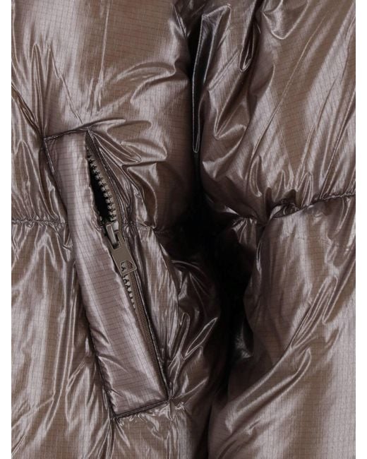 DIESEL Brown Down Jacket “W-Warrior”