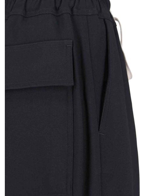 Rick Owens Blue Joggers