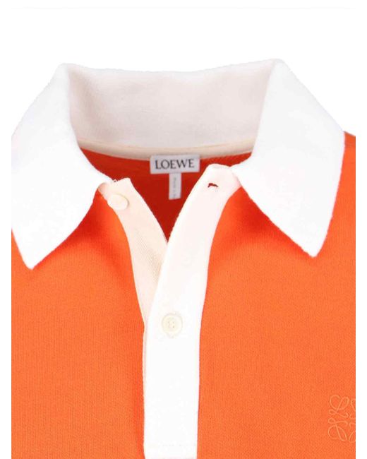 Loewe Orange Logo Sweater for men