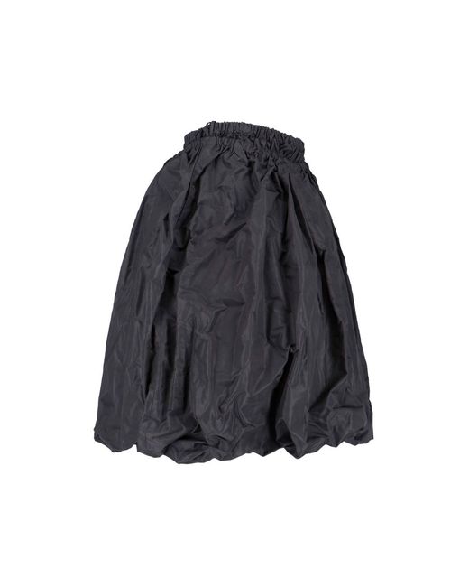Prada Gray Silk Taffeta Skirt