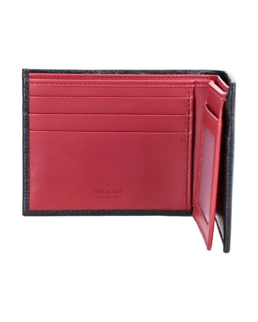 Ferragamo Black 100% Leather Wallet for men