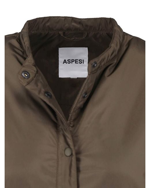 Aspesi Brown Button Jacket