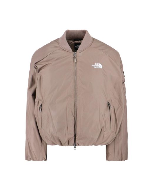 The North Face Brown Choqa Bomber Jacket
