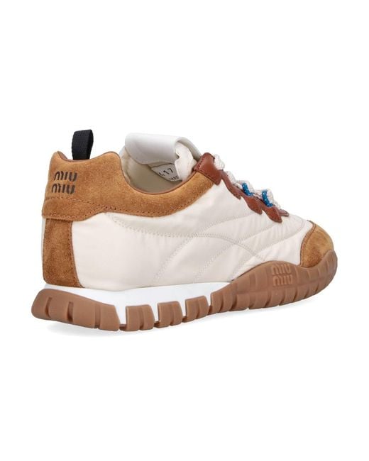 Miu Miu Pink Sneakers “Tyre”
