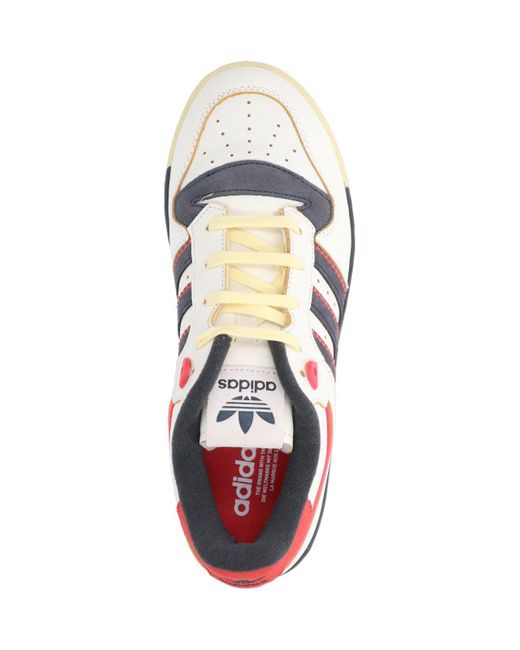 Adidas White Sneakers Leather for men