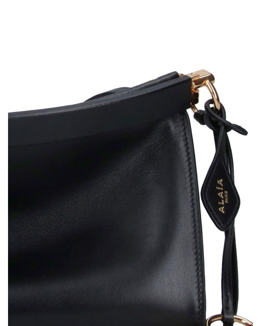 Borsa A Spalla Media "Le Click East West" di Alaïa in Black