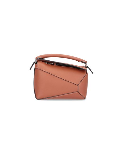 Loewe White Mini Bag "puzzle"