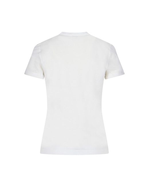Zanone White Basic T-shirt