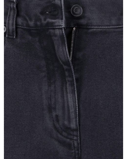 The Row Blue Straight Jeans