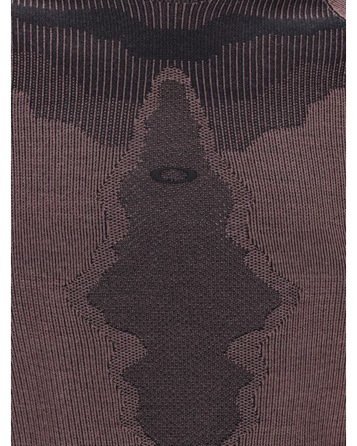 Oakley Purple Technical Sweater “Latutide Veil” for men