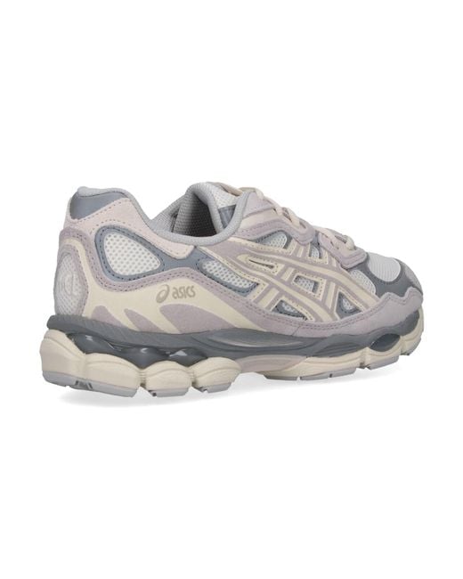 Asics Gray Gel-Nyc Sneakers for men
