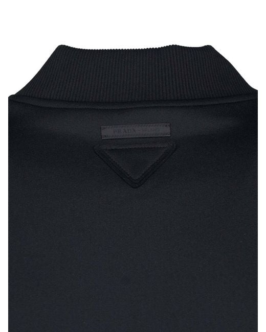 Prada Blue Zip Jacket for men