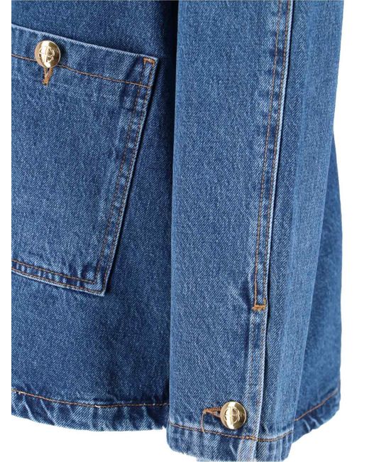 Camicia In Denim di Anine Bing in Blue