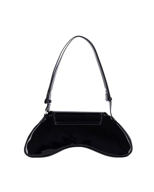 DIESEL White 'Play' Shoulder Bag
