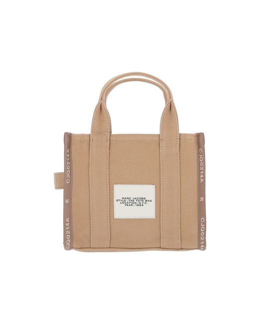 Marc Jacobs Natural The Mini Jacquard Tote Bag