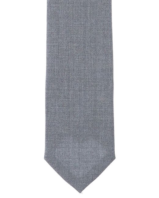 Thom Browne White Wool Tie for men