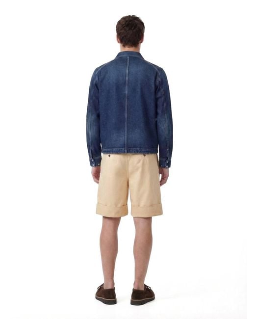 Sacai Blue Jackets Cotton for men